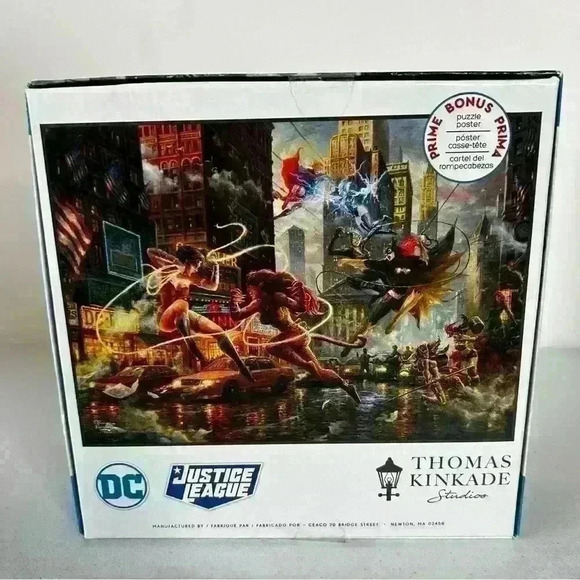 Sealed BNIB Ceaco-Thomas Kinkade-DC Comics-Women of  DC - 1000 Pce Jigsaw Puzzle - Picture 6 of 8